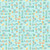 Wilmington Prints Fabrics Safari Snuggles Jenny Faw Designs Word Toss Teal