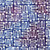 Riley Blake Fabrics Bold in Bloom Batiks Fran Morgan Purple Cream Garden Plot, vibrant purple and cream batik fabric with intricate geometric pattern
