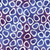 Riley Blake Fabrics Bold in Bloom Batiks Fran Morgan Cream Purple D Rings, colorful batik fabric with purple, blue, and white rings pattern.