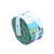Riley Blake Fabrics Bold in Bloom Batiks Fran Morgan Rollie Polie Jelly Roll Strips, coiled multicolored fabric strips tied with a white ribbon.