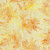 Lumin Fabrics Island Batik Hello Sunshine Yellow Parchment Falling Leaves, fabric with yellow and orange leaf pattern on a parchment background.
