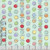 Riley Blake Fabrics Egg Hunt Janet Wecker Frisch Egg Dye Dots Aqua Blue