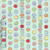 Riley Blake Fabrics Egg Hunt Janet Wecker Frisch Egg Dye Dots Aqua Blue