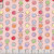 Riley Blake Fabrics Egg Hunt Janet Wecker Frisch Egg Dye Dots Pink