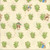 Riley Blake Fabrics Peter Rabbit and Benjamin Bunny Lettuce Patch Cream, fabric with illustrations of Peter Rabbit, Benjamin Bunny, and lettuce patches on a cream background.
