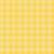 Riley Blake Fabrics Egg Hunt Janet Wecker Frisch Plaid Yellow, a yellow plaid fabric with intersecting white lines creating a checkered pattern.