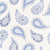 Wilmington Prints Fabrics Indigo Splash Dina June Paisley Dots White