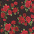 Timeless Treasures Fabrics Vintage Rose Tosed Medium Roses Black, fabric with a floral pattern of red roses and green leaves on a black background.