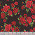Timeless Treasures Fabrics Vintage Rose Tosed Medium Roses Black, fabric with a pattern of red roses and green leaves on a black background.