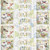 Lumin Fabrics White Owl Nature's Serenade Susan Winget Flowers Butterflies Panel Cream Blue Green
