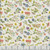 Lumin Fabrics White Owl Nature's Serenade Susan Winget Wildflowers Cream Green