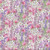 Lumin Fabrics White Owl Sweet Honey Bee Chad Barrett Wildflowers Purple Pink Green