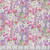Lumin Fabrics White Owl Sweet Honey Bee Chad Barrett Wildflowers Purple Pink Green