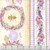 Lumin Fabrics White Owl Sweet Honey Bee Floral Bee Medallion Stripe Cream Purple Yellow
