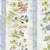 Lumin Fabrics White Owl Nature's Serenade Susan Winget Wildflowers Repeating Stripe Cream Green