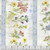 Lumin Fabrics White Owl Nature's Serenade Susan Winget Wildflowers Repeating Stripe Cream Green