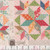 Riley Blake Fabrics Double Lush Velvet Lori Holt Farmers Daughter Quilt Blocks, colorful quilt featuring various floral and geometric fabric patterns in pink, green, orange, blue, and gray.