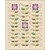 Moda Fabrics Floral Fondant Linn Warme Maisy Daisies Quilt Kit, colorful floral and daisy pattern quilt with pink, purple, green, and cream colors.