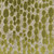 Hamilton Fabrics Finch Peridot Various Cut Velvet Dots, image of fabric with green velvet dots of different sizes on a textured background.