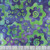 Riley Blake Fabrics Bold in Bloom Fran Morgan Lilac Mint Big Flowers, vibrant floral fabric pattern featuring large purple and green flowers with swirling centers on a watercolor style background.