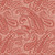 Marcus Fabrics Kathleen's Story Christine Schulte Paisley Pink fabric with intricate pink, red, and cream paisley and floral pattern.