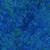 Lumin Fabrics Island Batik Paisley Pop Floral Paisley Blue Bluebird, blue fabric with intricate paisley and floral patterns in shades of blue and green.