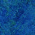 Lumin Fabrics Island Batik Paisley Pop Floral Paisley Blue Bluebird, blue batik fabric with intricate paisley and floral patterns.
