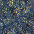 Lumin Fabrics Island Batik Radiant Wings Butterfly & Leaves Blue Cornflower