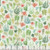Windham Fabrics Ocean Live Ivory Ocean Reef, a fabric featuring a colorful aquatic-inspired pattern with coral and seaweed designs in shades of green, pink, and blue on a white background.