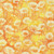 Lumin Fabrics Island Batik Hello Sunshine Poppies Rule Yellow Honey, floral batik fabric with white poppy flower silhouettes on a yellow and orange watercolor background.