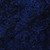 Lumin Fabrics Island Batik Paisley Parade Mini Leaf Paisley Blue Midnight Blue