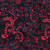 Lumin Fabrics Island Batik Paisley Parade Floral Paisley Mult Red Blue