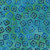 Lumin Fabrics Island Batik Garden Gate Lantern Teal Chameleon