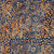 Lumin Fabrics Island Batik Starry Seas Starfish Marine Multi Blue Orange