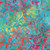 Lumin Fabrics Island Batik Paisley Pop Large Paisley Swirl Multi Turquoise Green