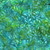Lumin Fabrics Island Batik Enchanted Flutter Butterfly&Leaves Teal Parakeet, vibrant fabric with an intricate pattern of butterflies and leaves in shades of teal and green.
