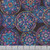 Quilting Treasures Fabrics Royale Dan Morris Black Stained Glass Floral Circles