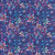 Quilting Treasures Fabrics Royale Dan Morris Purple Packed Stained Glass Flowers