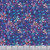 Quilting Treasures Fabrics Royale Dan Morris Purple Packed Stained Glass Flowers