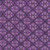 Quilting Treasures Fabrics Royale Dan Morris Purple Floral Tile, a vibrant purple fabric with a detailed floral tile pattern in shades of purple, pink, and black.