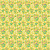 Riley Blake Fabrics Liberty Fabrics Gifts from the Garden Lasenby Yellow Green Strawberry Vines, fabric with a yellow background and a floral pattern of pink strawberries, white flowers, and green vines.