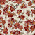 Quilting Treasures Fabrics Joyful Garden Red Grey Cherry Blossoms Floral