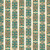 Quilting Treasures Fabrics Serenity Dan Morris Lotus Floral Stripe, colorful floral and stripe pattern fabric in teal, beige, and orange shades.