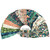 Quilting Treasures Fabrics Serenity Dan Morris Jelly Roll Fabric Strips, colorful floral and nature-themed cotton fabric strips arranged in a fan shape.