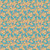 Riley Blake Fabrics Liberty Fabrics Gifts from the Garden Lasenby Cotton Orange Blue Apple Blossoms, colorful floral fabric with orange, pink, and white blossoms on a blue background.