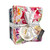Moda Fabrics Soulstice Create Joy Project 23 Fat Quarters, a bundle of colorful fabric squares with a measuring tape tied around them.