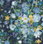 Liberty Fabrics Netflix Bridgerton Bouquet Carnival Floral Bouquet Tana Lawn Navy Blue Teal Gold