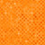 Lumin Fabrics White Owl Textiles Fundamentals Codici Orange, close-up of orange fabric with numerous small shiny sequins.