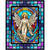Quilting Treasures Fabrics Guardian Angel Stained Glass Angelic Window Quilt Kit