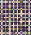 Moda Fabrics Floral Fondant Josies Patch Quilt Kit, a colorful quilt featuring a patchwork design with purple, pink, green, and floral fabric patterns.
